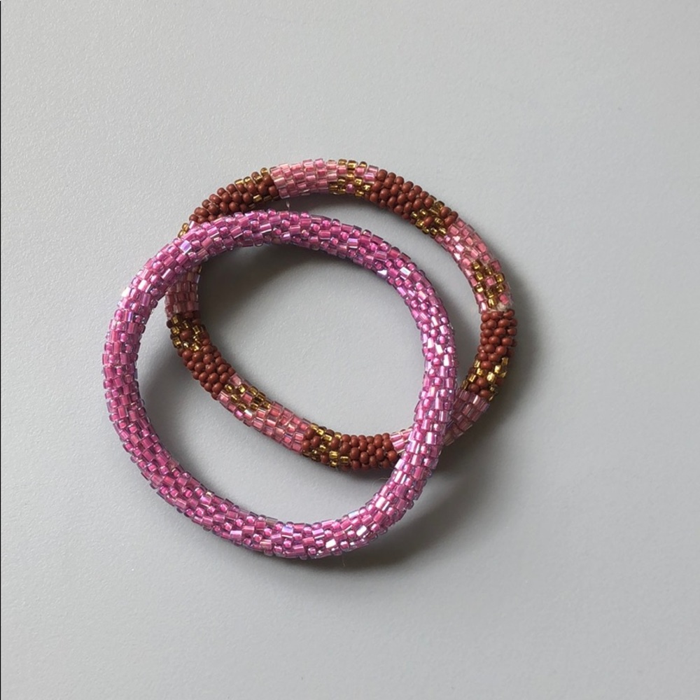 Accessorize!  Beaded bracelets